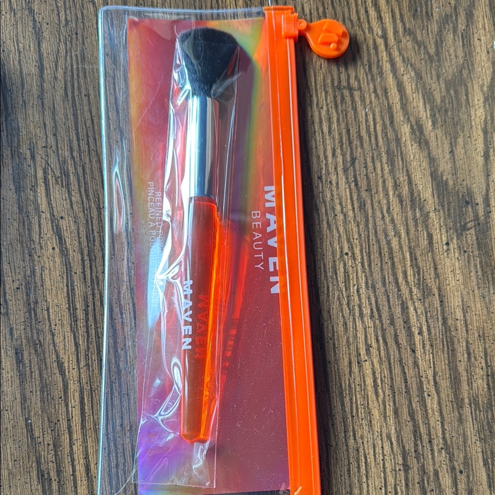 Orange Makeup Brush